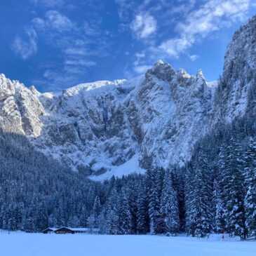 Snow situation in Berchtesgaden